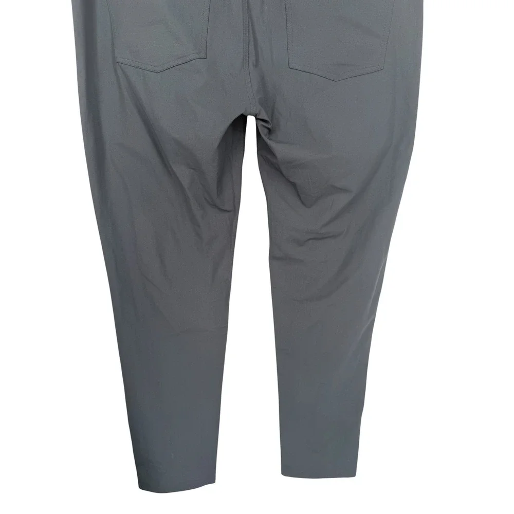 Vuori Men's Meta Pants Athletic Slim Fit 5 Pocket Performance Gray V430L Size 36
